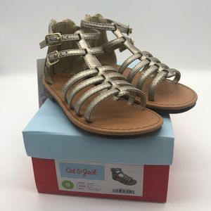 Toddler Girls' Taylor Gladiator Sandals Cat & Jack size 9